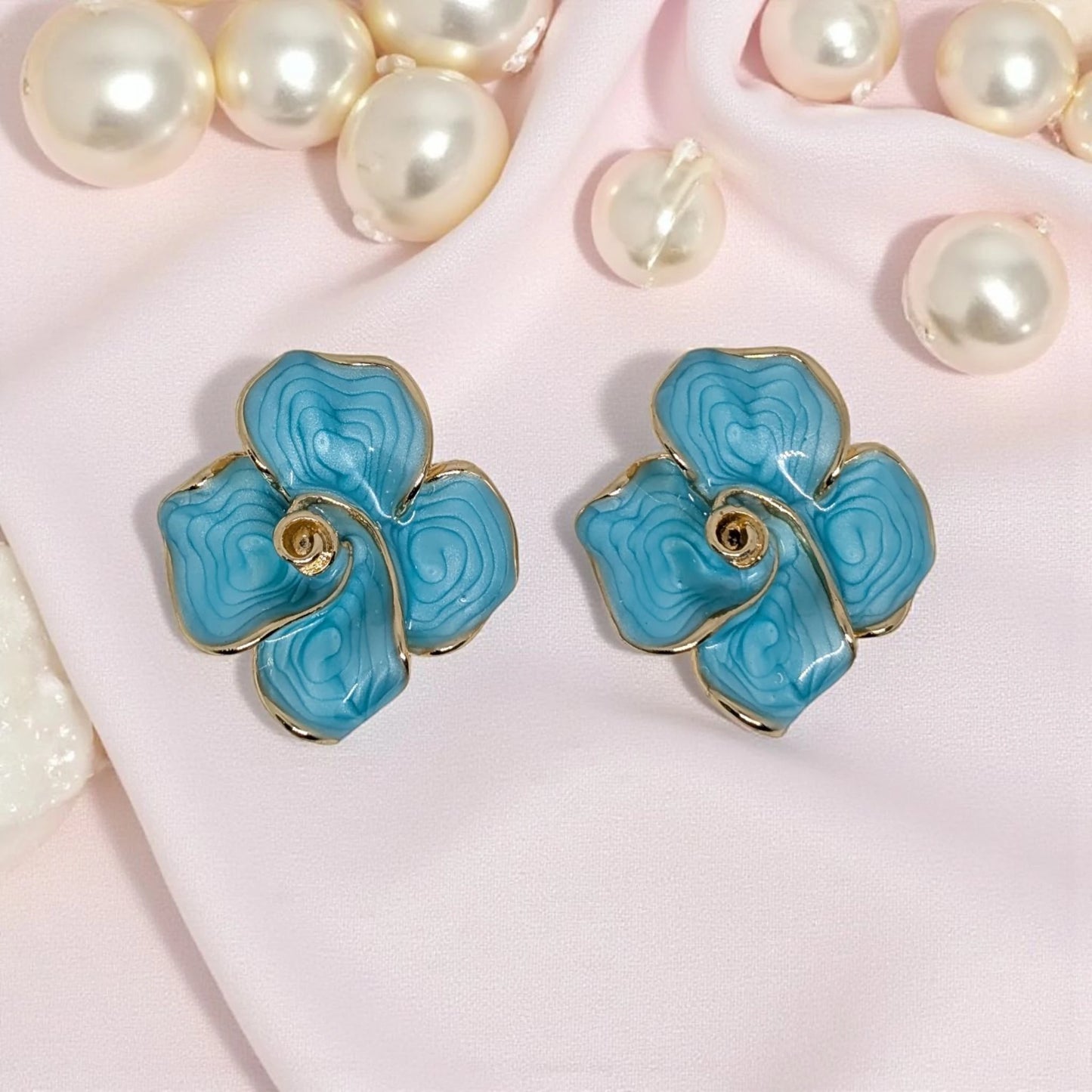 Floral Statement Earrings