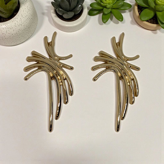 Gold Toned Earrings