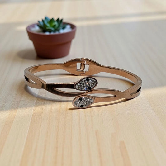 Rose Gold Snake Bracelet