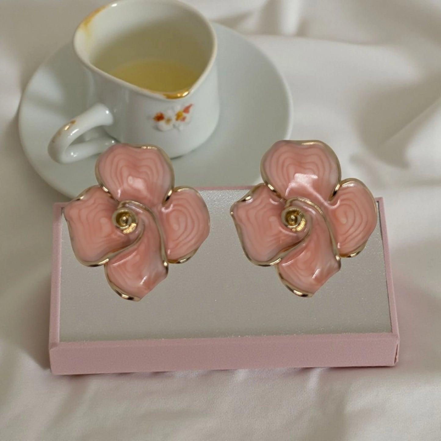 Floral Statement Earrings