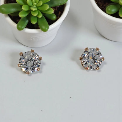 Gold Xuping Stud Earrings