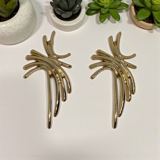 Gold Toned Earrings