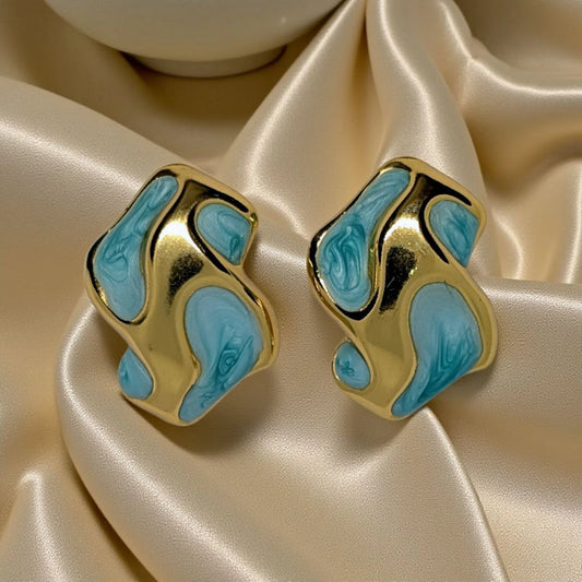 Modern Stud Earrings