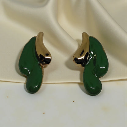 Modern Abstract Statement Earrings.