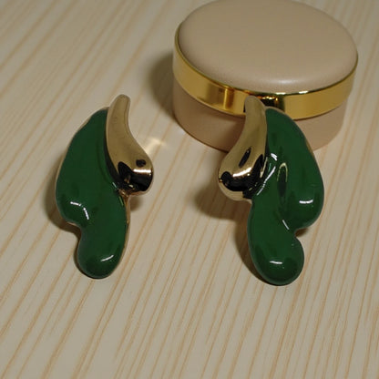 Modern Abstract Statement Earrings.