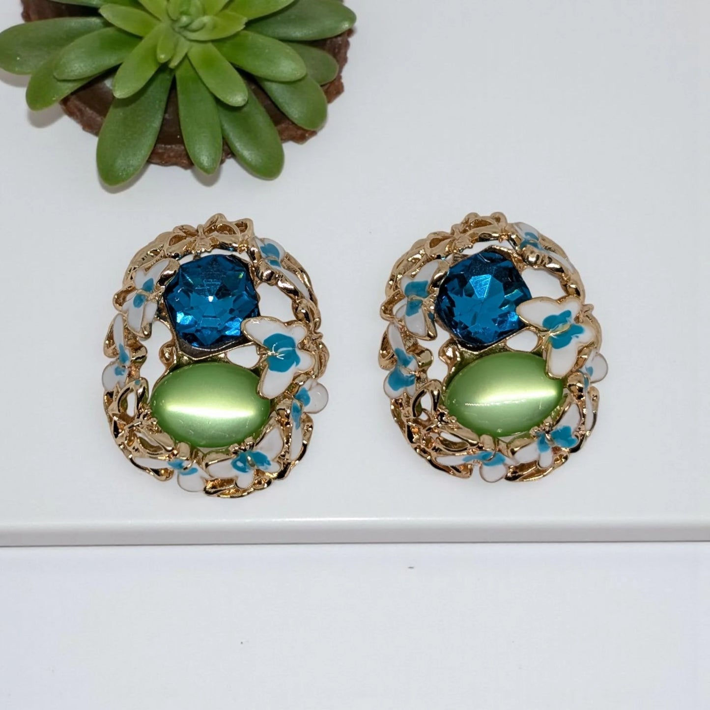 Statement Stud Earrings